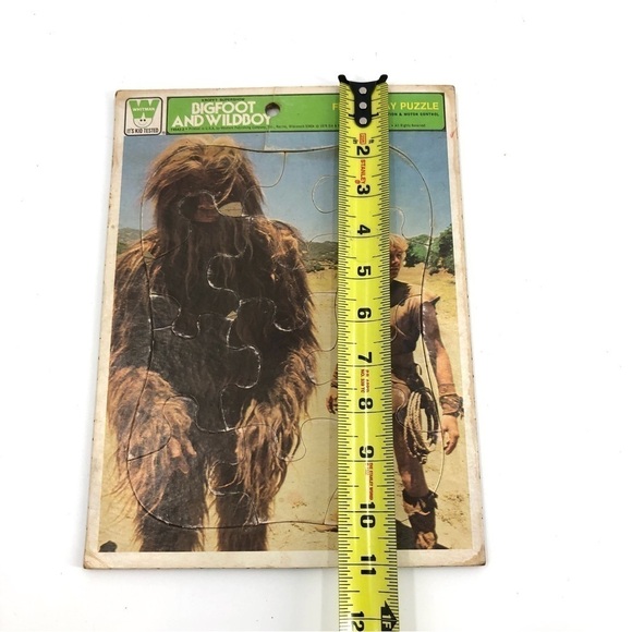 Vintage 1978 Bigfoot And Wildboy Frame Tray Puzzle Whitman - Picture 6 of 8